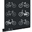 wallpaper bicycles black and white from ESTAhome