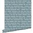 wallpaper sports texts vintage blue from ESTA home