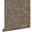 wallpaper graphic 3D brown from ESTAhome