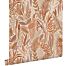 wallpaper leaves terracotta and beige from ESTAhome