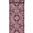 wallpaper oriental kelim patchwork carpet burgundy red from ESTAhome