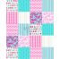 colourwallXL love you - quotes turquoise and pink from ESTA home