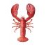 wall sticker lobster red from ESTAhome