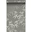 wallpaper bamboo leaves warm gray from Origin Wallcoverings
