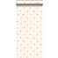 wallpaper confetti hearts beige and gold from Walls4You