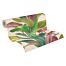 wallpaper tropical leaves green, antique pink and teal from Livingwalls