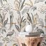 wallpaper bird gray, yellow and red from Livingwalls