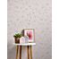 wallpaper floral pattern cream beige, green, blue and pink from Livingwalls