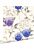 wallpaper hydrangeas deep blue and purple from ESTAhome
