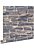 wallpaper brick wall blue and brown from ESTAhome