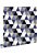 wallpaper triangles dark blue, gray and beige from ESTAhome