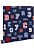 wallpaper numbers & letters red and blue from ESTAhome
