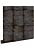 wallpaper zinc plates brown black and gray from ESTAhome