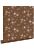 wallpaper flowers rust brown and pink from ESTAhome
