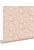 wallpaper pen drawn leaves terracotta pink from ESTAhome