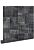 wallpaper patchwork kilim black from ESTAhome