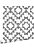 wallpaper Aztec marrakech ibiza carpet black and matt white from ESTAhome