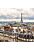 wall mural Paris city view beige and gray from ESTAhome