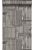 wallpaper industrial metal corrugated sheets 3D dark gray from Origin Wallcoverings