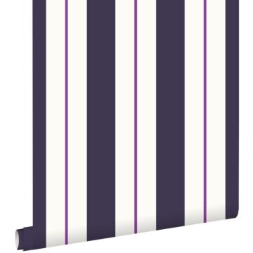 wallpaper stripes purple from ESTAhome
