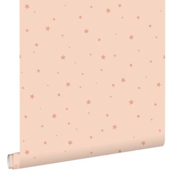 wallpaper little stars soft pink from ESTAhome
