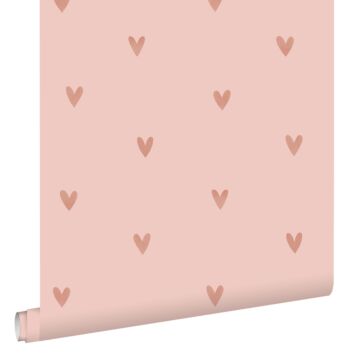 wallpaper little hearts pink from ESTAhome