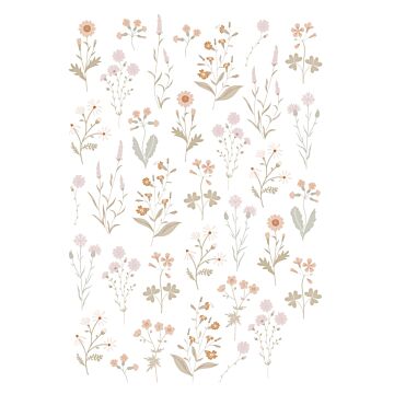 wall sticker wildflowers multicolor from ESTAhome