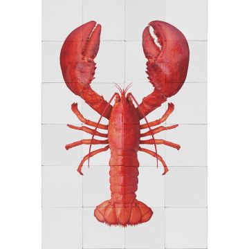 wall sticker lobster red from ESTA home