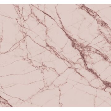 wall mural marble gray pink from ESTAhome