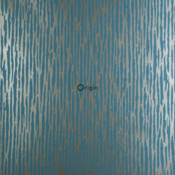 wallpaper camouflage teal from Origin Wallcoverings