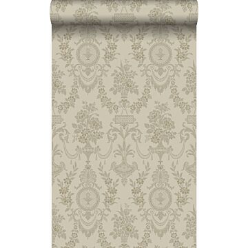 wallpaper ornament taupe from Origin Wallcoverings