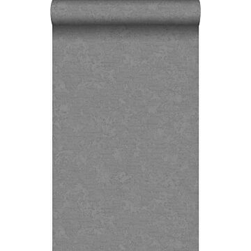wallpaper plain dark gray from Origin Wallcoverings