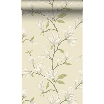 wallpaper magnolia ivory white from Origin Wallcoverings
