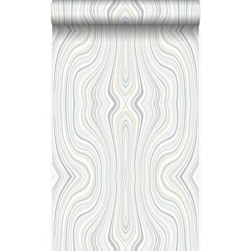 wallpaper graphic lines beige from Origin Wallcoverings