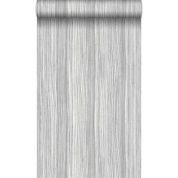 wallpaper stripes light gray from Origin Wallcoverings