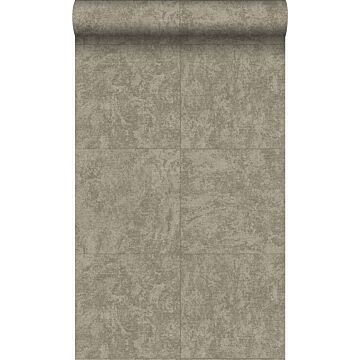 wallpaper stone taupe from Origin Wallcoverings