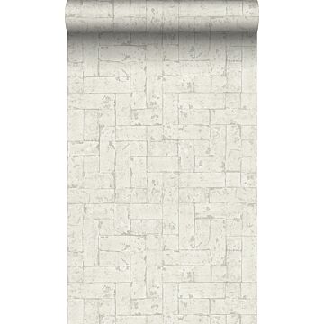 wallpaper bricks light beige from Origin Wallcoverings