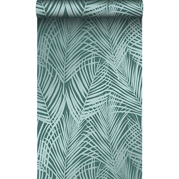 wallpaper palm leaves emerald green from Origin Wallcoverings