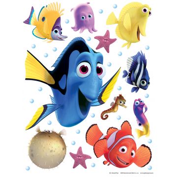 wall sticker Finding Dory white and blue from Disney