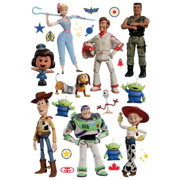wall sticker Toy Story white, green and blue from Disney