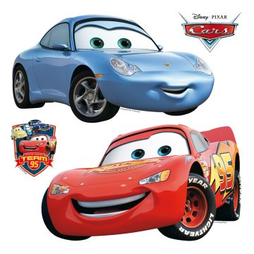 wall sticker Cars blue and red from Disney