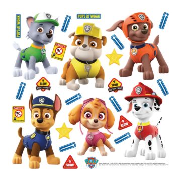 wall sticker PAW patrol blue, yellow and orange from Sanders & Sanders