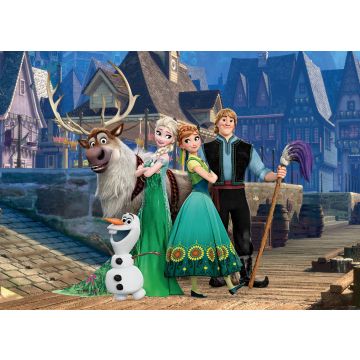poster Frozen blue, green and brown from Disney