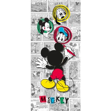 poster Mickey Mouse gray, yellow and red from Disney
