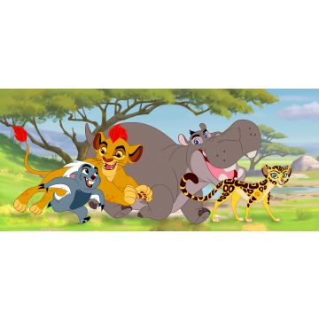 poster Lion Guard green, blue and yellow from Sanders & Sanders