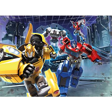 poster Transformers yellow, red and blue from Sanders & Sanders