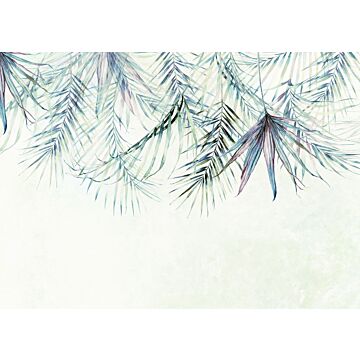 wall mural Palm Spring blue and green from Komar