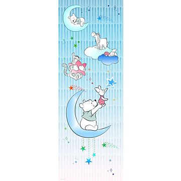 wall mural Winnie the Pooh baby blue from Komar