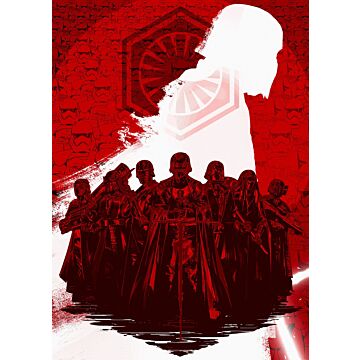 wall mural Star Wars Supreme Leader red from Komar