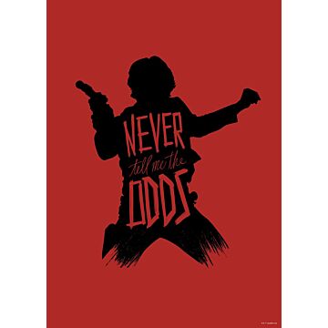poster Star Wars red and black from Sanders & Sanders